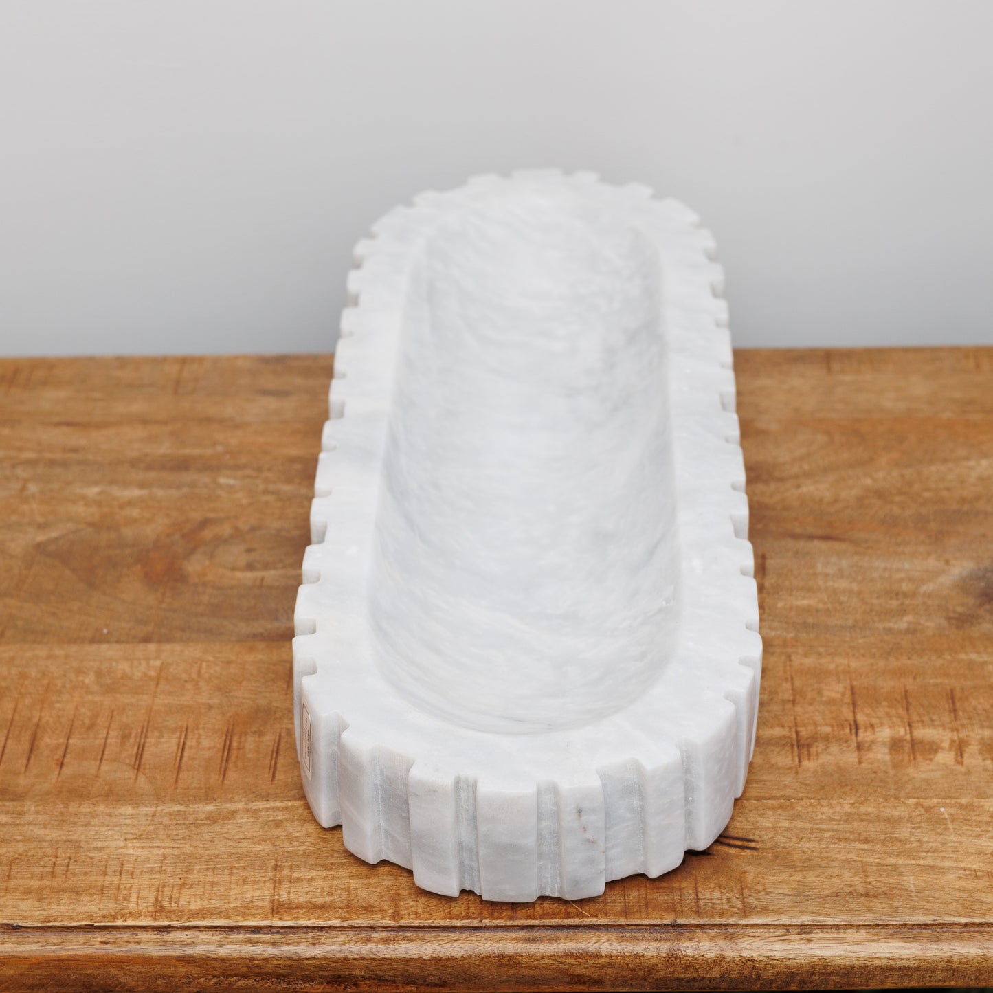 CV-003 MARBLE OVAL CENTERPIECE - ONE OF A KIND