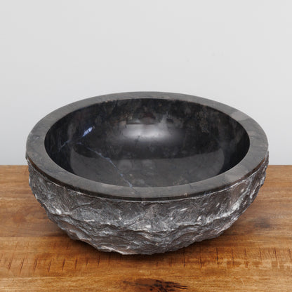 CV-001 BLACK MARBLE CENTERPIECE - ONE OF A KIND