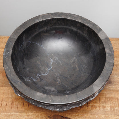 CV-001 BLACK MARBLE CENTERPIECE - ONE OF A KIND
