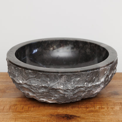 CV-001 BLACK MARBLE CENTERPIECE - ONE OF A KIND