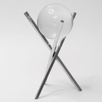 gc001 CRYSTAL BALL WITH X PEDESTAL