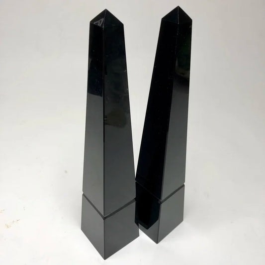 GC006 BLACK CRYSTAL OBELISK - GROOVE BASE